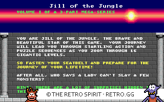 Game screenshot of Jill of the Jungle