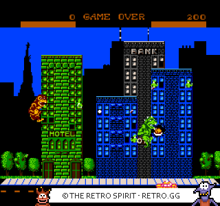 Game screenshot of Rampage