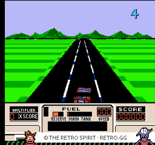 Game screenshot of RoadBlasters
