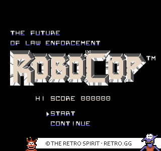 Game screenshot of RoboCop