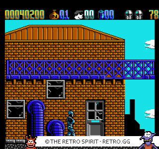 Game screenshot of RoboCop 2