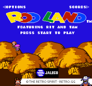 Game screenshot of Rod-Land