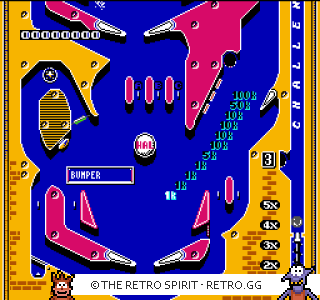 Game screenshot of Rollerball