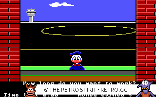 Game screenshot of Donald Duck's Playground