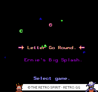 Game screenshot of Sesame Street ABC