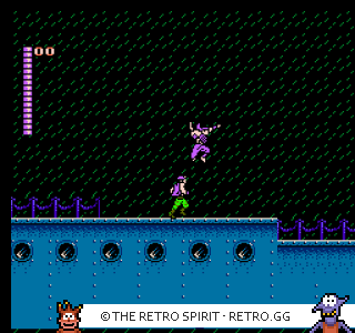 Game screenshot of Shadow of the Ninja