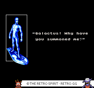 Game screenshot of Silver Surfer