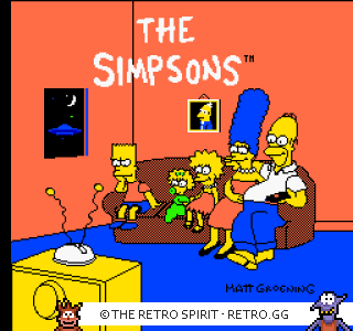 Game screenshot of The Simpsons: Bart vs. The Space Mutants
