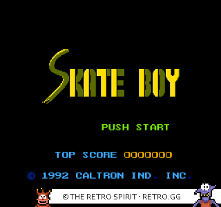 Game screenshot of Skate Boy