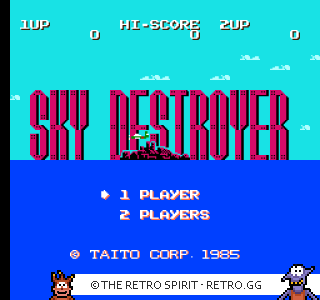 Game screenshot of Sky Destroyer