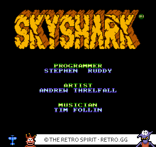 Game screenshot of Sky Shark
