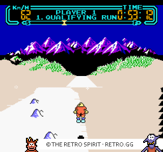 Game screenshot of Slalom