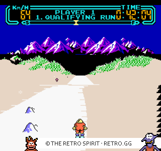 Game screenshot of Slalom