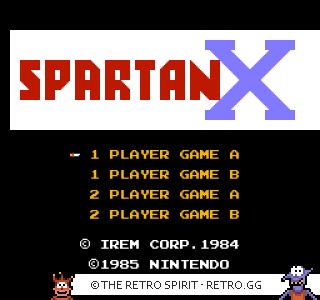 Game screenshot of Spartan X