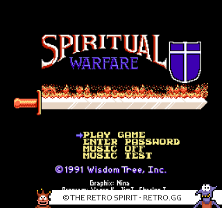 Game screenshot of Spiritual Warfare