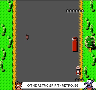 Game screenshot of Spy Hunter