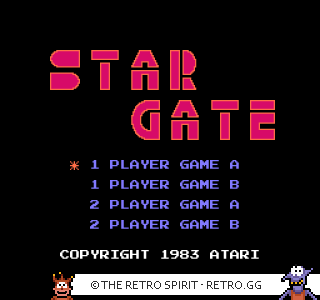 Game screenshot of Star Gate