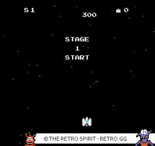 Game screenshot of Star Soldier
