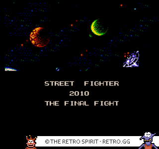 Game screenshot of Street Fighter 2010: The Final Fight