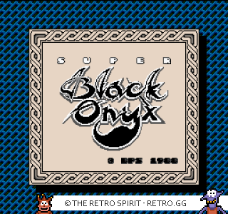 Game screenshot of Super Black Onyx
