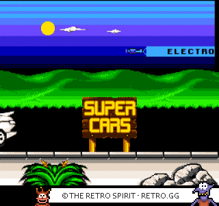Game screenshot of Super Cars