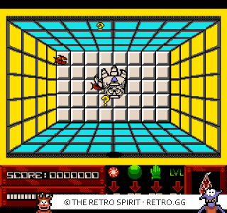 Game screenshot of Super Glove Ball