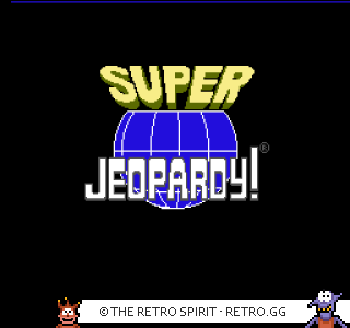 Game screenshot of Super Jeopardy!