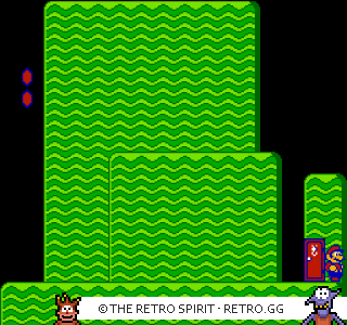 Game screenshot of Super Mario USA