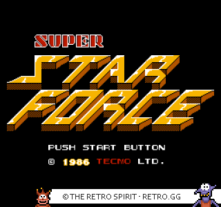 Game screenshot of Super Star Force