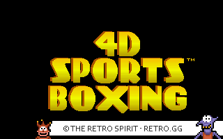 Game screenshot of 4D Sports Boxing