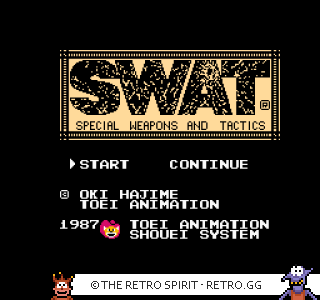 Game screenshot of SWAT: Special Weapons and Tactics
