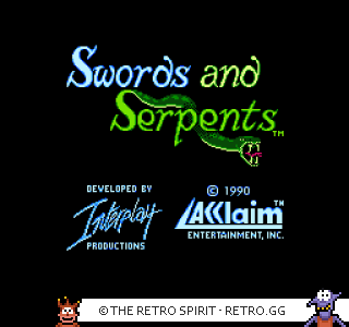 Game screenshot of Swords and Serpents