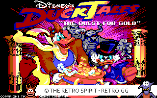 Game screenshot of Duck Tales: The Quest for Gold