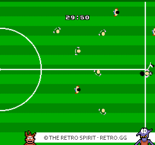 Game screenshot of Tecmo World Cup Soccer
