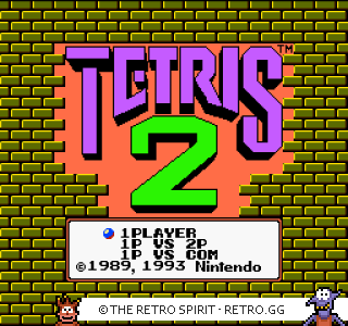 Game screenshot of Tetris 2