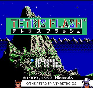 Game screenshot of Tetris Flash