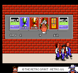 Game screenshot of The Three Stooges
