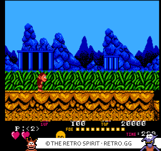 Game screenshot of Toki
