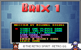 Game screenshot of Brix 1 & Brix 2: Deluxe