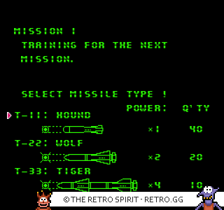 Game screenshot of Top Gun