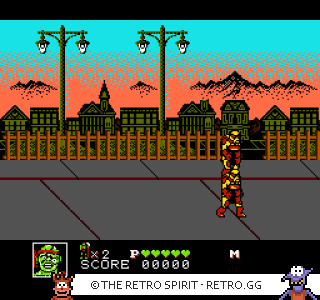 Game screenshot of Toxic Crusaders