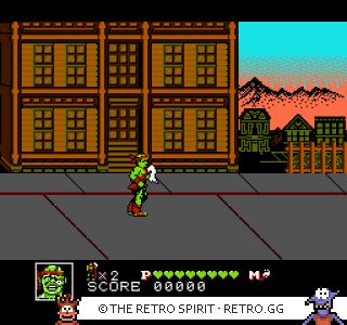Game screenshot of Toxic Crusaders