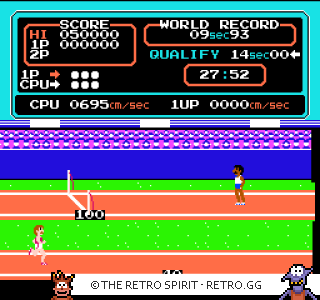Game screenshot of Track & Field