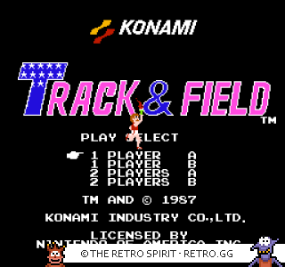 Game screenshot of Track & Field