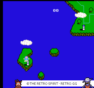 Game screenshot of TwinBee