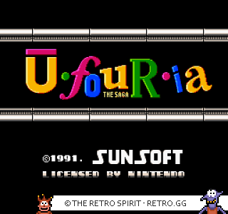 Game screenshot of U-four-ia: The Saga