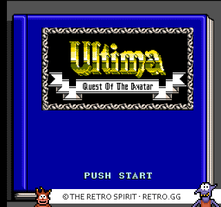 Game screenshot of Ultima: Quest of the Avatar