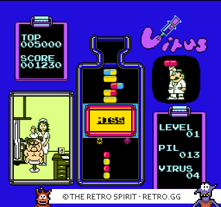 Game screenshot of Virus
