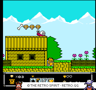 Game screenshot of Wacky Races