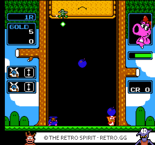 Game screenshot of Wario no Mori